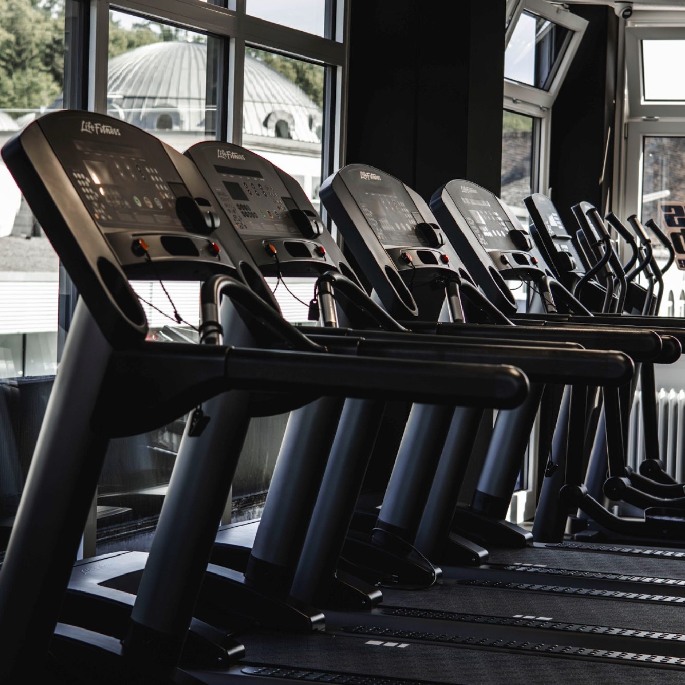 Laufbänder Cardio Bereich Fitnessstudio Meschede